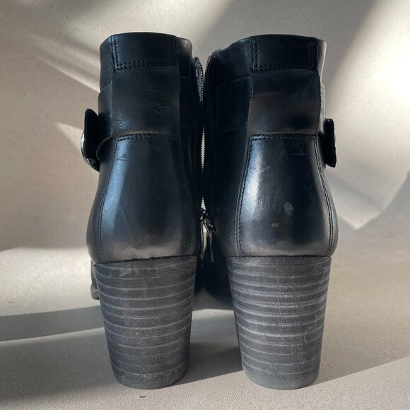 NWOT ECCO´s  'Shape 55 Mid Cut' Comfy Black Ankle Booties - Size 36 - Picture 5 of 9